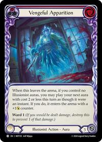 Vengeful Apparition (Red) (MST155) [Part the Mistveil]