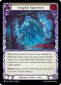 Vengeful Apparition (Yellow) (MST156) [Part the Mistveil]