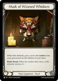 Mask of Wizened Whiskers (MST160) [Part the Mistveil]