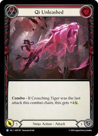 Qi Unleashed (Red) (MST167) [Part the Mistveil]