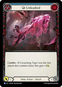 Qi Unleashed (Blue) (MST169) [Part the Mistveil]