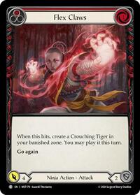 Flex Claws (Red) (MST179) [Part the Mistveil]
