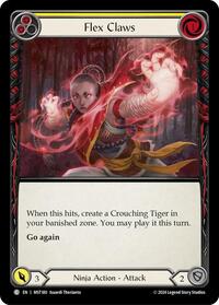 Flex Claws (Yellow) (MST180) [Part the Mistveil]