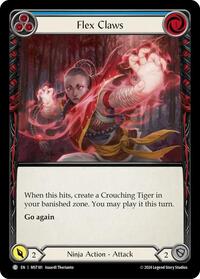 Flex Claws (Blue) (MST181) [Part the Mistveil]