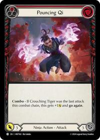 Pouncing Qi (Red) (MST182) [Part the Mistveil]