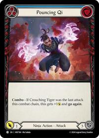 Pouncing Qi (Blue) (MST184) [Part the Mistveil]