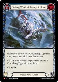 Shifting Winds of the Mystic Beast (MST052) [Part the Mistveil]