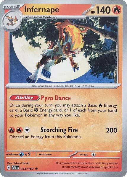 Infernape - 033/167 (033/167) [Deck Exclusives]
