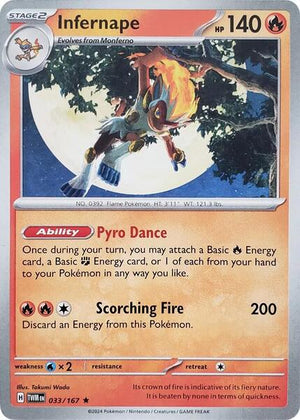 Infernape - 033/167 (033/167) [Deck Exclusives]