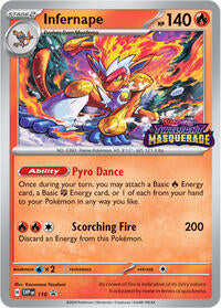 Infernape - 116 (116) [SV Scarlet and Violet Promo Cards]