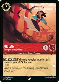 Mulan - Enemy of Entanglement (37) [Disney Lorcana Promo Cards]