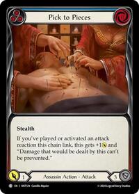 Pick to Pieces (Blue) (MST129) [Part the Mistveil]