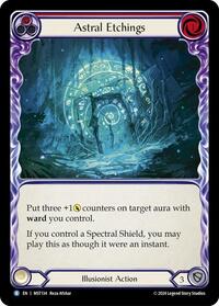 Astral Etchings (Red) (MST134) [Part the Mistveil]