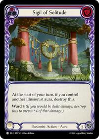Sigil of Solitude (Red) (MST143) [Part the Mistveil]