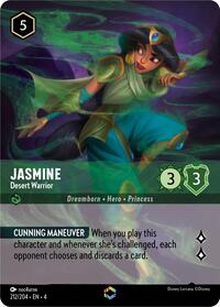 Jasmine - Desert Warrior (Enchanted) (212/204) [Ursulas Return]