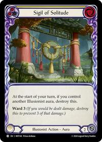Sigil of Solitude (Yellow) (MST144) [Part the Mistveil]