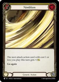 Nimblism (Yellow) (MST222) [Part the Mistveil]