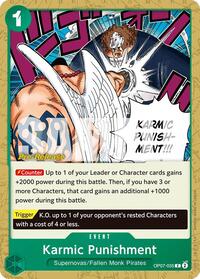 Karmic Punishment (OP07-035) [500 Years in the Future Pre-Release Cards]