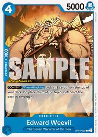 Edward Weevil (OP07-039) [500 Years in the Future Pre-Release Cards]