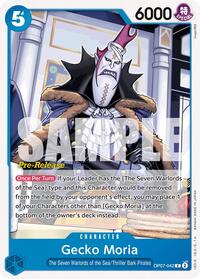 Gecko Moria (042) (OP07-042) [500 Years in the Future Pre-Release Cards]
