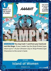 Island of Women (OP07-058) [500 Years in the Future Pre-Release Cards]