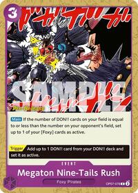Megaton Nine-Tails Rush (OP07-078) [500 Years in the Future Pre-Release Cards]
