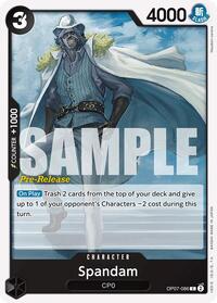 Spandam (OP07-086) [500 Years in the Future Pre-Release Cards]