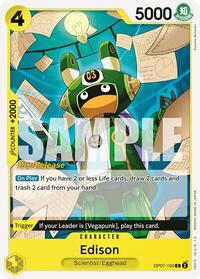 Edison (OP07-100) [500 Years in the Future Pre-Release Cards]