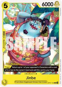 Jinbe (102) (OP07-102) [500 Years in the Future Pre-Release Cards]