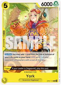 York (OP07-110) [500 Years in the Future Pre-Release Cards]