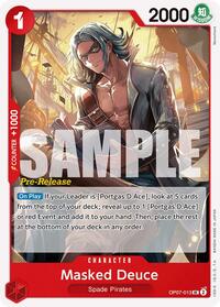 Masked Deuce (OP07-013) [500 Years in the Future Pre-Release Cards]
