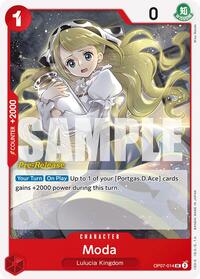 Moda (OP07-014) [500 Years in the Future Pre-Release Cards]