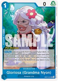 Gloriosa (Grandma Nyon) (OP07-041) [500 Years in the Future Pre-Release Cards]