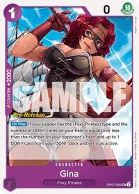 Gina (OP07-065) [500 Years in the Future Pre-Release Cards]