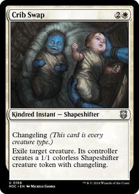 Crib Swap (Ripple Foil) (168) [Modern Horizons 3 Commander]