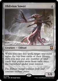Oblivion Sower (Ripple Foil) (158) [Modern Horizons 3 Commander]