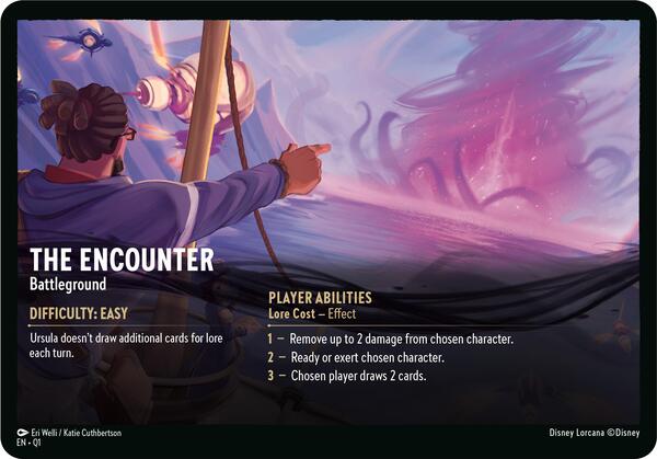 The Encounter // A Dark Realm - Battleground (Oversized) [Illumineers Quest Deep Trouble]