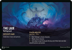 The Lair // Infinite Wrath - Battleground (Oversized) [Illumineers Quest Deep Trouble]