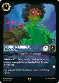 Bruno Madrigal - Unspeakable Seer (2/31) [Illumineers Quest Deep Trouble]
