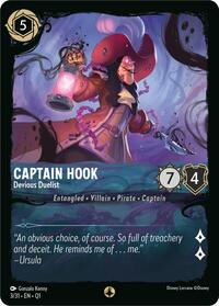 Captain Hook - Devious Duelist (3/31) [Illumineers Quest Deep Trouble]