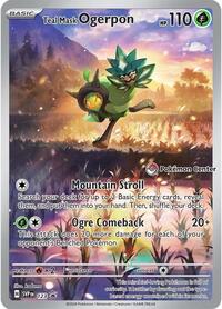 Teal Mask Ogerpon - 123 (Pokemon Center Exclusive) (123) [SV Scarlet and Violet Promo Cards]