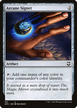 Arcane Signet (197) [Forgotten Realms Commander]