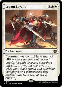 Legion Loyalty (Ripple Foil) (171) [Modern Horizons 3 Commander]
