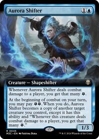 Aurora Shifter (Extended Art) (Ripple Foil) (45) [Modern Horizons 3 Commander]