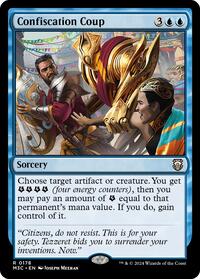 Confiscation Coup (Ripple Foil) (178) [Modern Horizons 3 Commander]