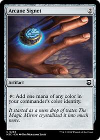 Arcane Signet (Ripple Foil) (283) [Modern Horizons 3 Commander]