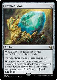 Coveted Jewel (Ripple Foil) (287) [Modern Horizons 3 Commander]