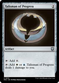 Talisman of Progress (Ripple Foil) (313) [Modern Horizons 3 Commander]