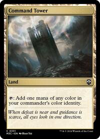 Command Tower (Ripple Foil) (331) [Modern Horizons 3 Commander]