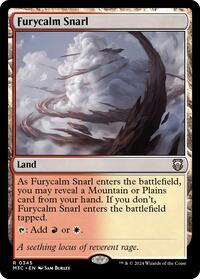 Furycalm Snarl (Ripple Foil) (345) [Modern Horizons 3 Commander]